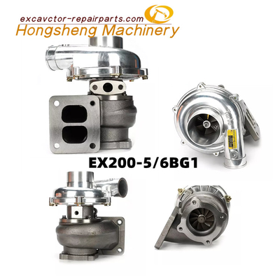 114400-3770 peças de motor de Turbocharger For Hitachi Ex200-5 6BG1 da máquina escavadora