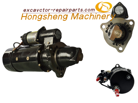 50-152-1 24 motores E3306 E330B de Starter Motor 12T 9KW Carter C9 da máquina escavadora do volt