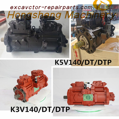 Máquina escavadora Hydraulic Kawasaki Main Pump K3V140DT-DTP K5V140DT-DTP