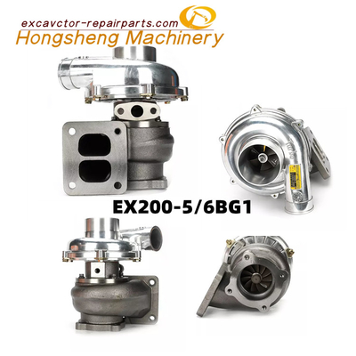 114400-3770 motor 6BG1 de Turbocharger For Ex 200-6 Zx200 Zax230 Zax240 da máquina escavadora