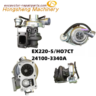 Motor 24100-3340A de Turbocharger H07CT H07C-TD da máquina escavadora de Isuzu H07CT EX220-5