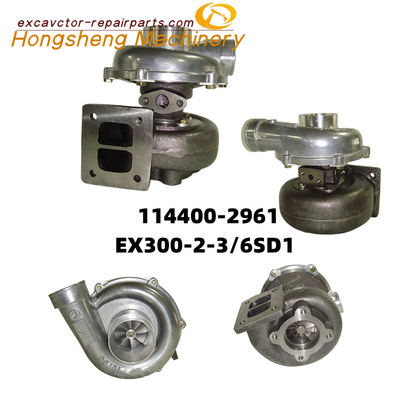 114400-2961 turbocompressor do motor de Turbocharger EX300-2 EX300-3 6BG1 da máquina escavadora