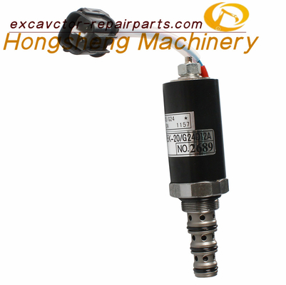 Piloto Solenoid Valve de Solenoid Valve SK200-6E da máquina escavadora de G24D12A Kobelco