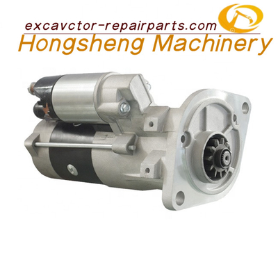 máquina escavadora Starter Motor Kobelco SK200-6 HD820 Isuzu 6D34 M8T87171 de 24V 11T 5.5KW