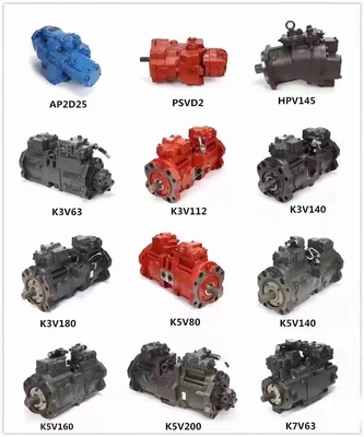 Kobelco SK200-6 SK200-6E Kawasaki Hydraulic Pump K3V112DT K3V112DTP K3V112