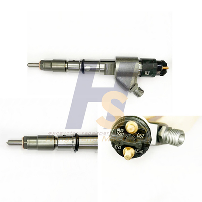Conjunto 0445120067 Volvo EC200B 210B D6E D6D do injetor de combustível do motor VOE20798683